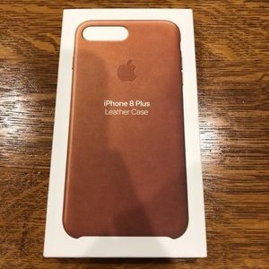 iPhone 8 Plus leather case